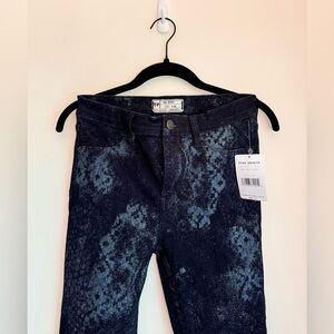 SOLD Free People Dark Wash Combo Jeans